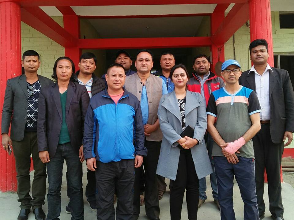 2074-11-05 नेपाल डाेरीतान संघ सुनसरी जिल्ला तदर्थ समिति गठन