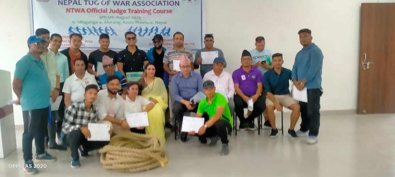 080-04-20 (05 Aug 2023) NTWA Official Judge Training Course held at Morang